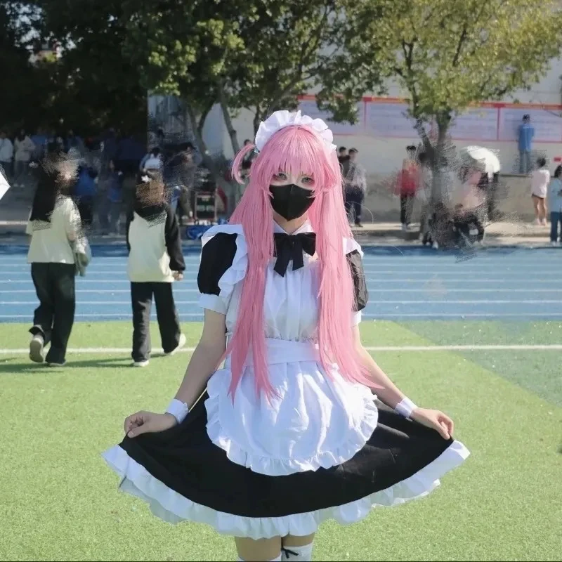 ♫2026❤ Gotou Hitori Cosplay Anime Bocchi The Rock Gotou Hitori Cosplay Costume Girl Sexy Maid Uniform Dress Wig Women Halloween♫
♫2026❤ Gotou Hitori Cosplay Anime Bocchi The Rock Gotou Hitori Cosplay Costume Girl Sexy Maid Uniform Dress Wig Women Halloween♫
