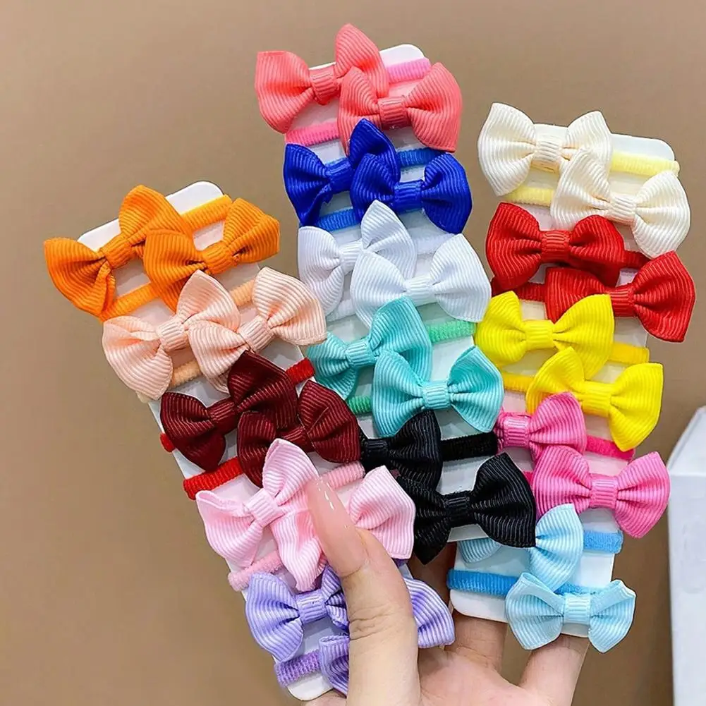 30pcs Colorful Elastic Hair Ties For Baby Girls Cute Bow Non-slip Boutique Headwear Kids Baby Hair Photography Accessories
30pcs Colorful Elastic Hair Ties For Baby Girls Cute Bow Non-slip Boutique Headwear Kids Baby Hair Photography Accessories