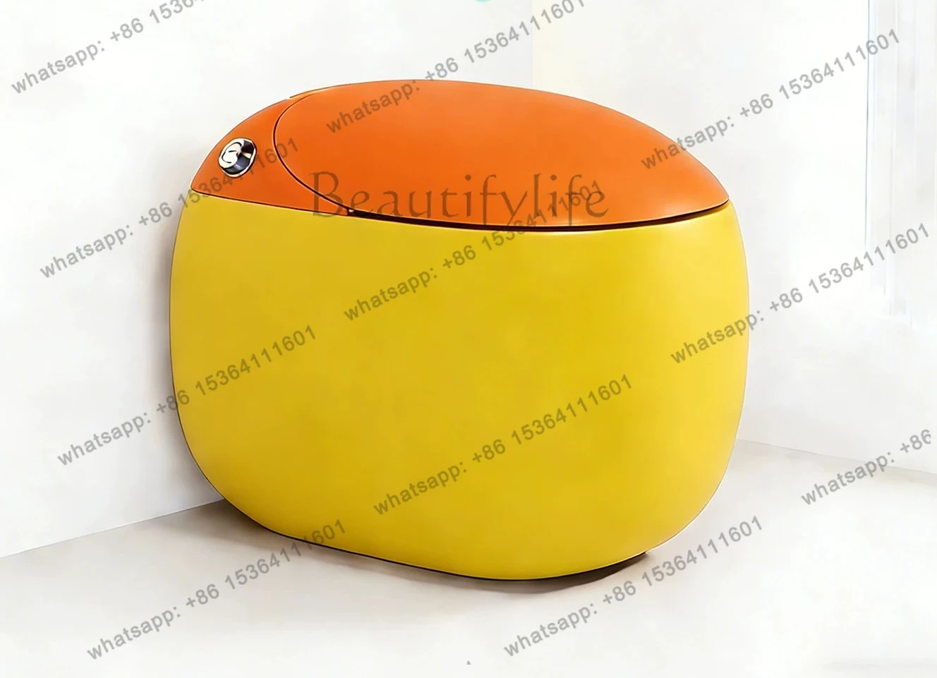 Creative dopamine candy color cute automatic smart toilet electric toilet
Creative dopamine candy color cute automatic smart toilet electric toilet