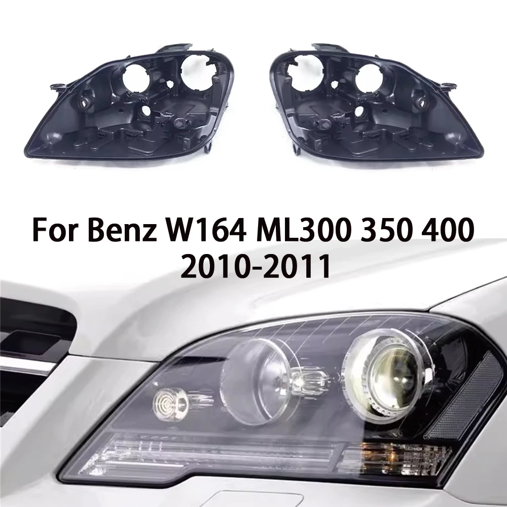 База фары для Mercedes-Benz W164 ML300 350 400 2010 2011, задняя база для фар автомобиля, передняя фара, задний корпус 
База фары для Mercedes-Benz W164 ML300 350 400 2010 2011, задняя база для фар автомобиля, передняя фара, задний корпус