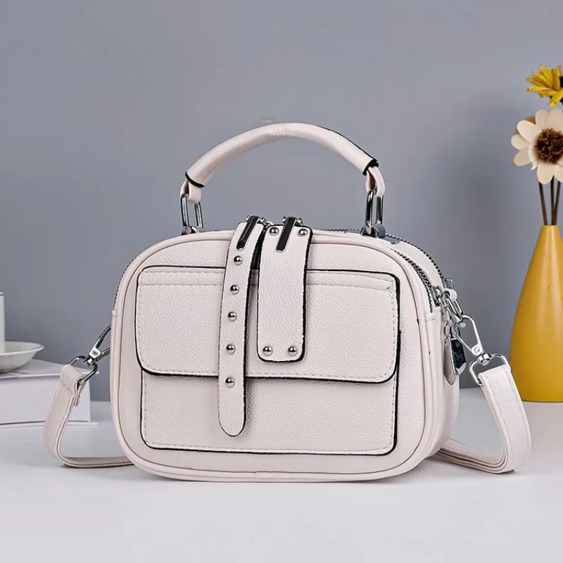 Original Leather Diaper Bag Ladies High End Minimalist Retro Messenger Purse Fashionable Square Satchel For Business Party
Original Leather Diaper Bag Ladies High End Minimalist Retro Messenger Purse Fashionable Square Satchel For Business Party