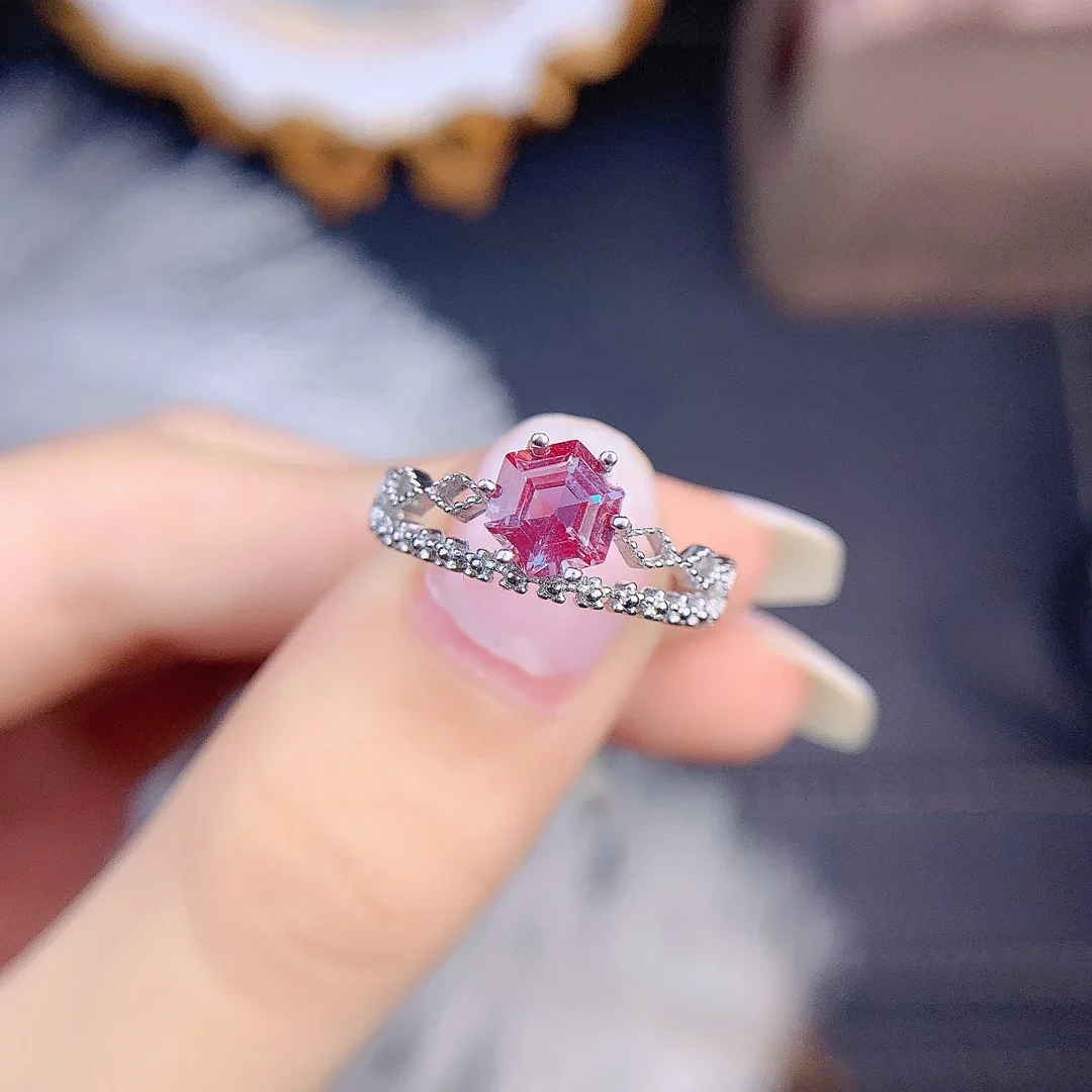 Natural Alexandrite Ring Luxury Jewelry for Women Ring 925 Sterling Silver Adjustment
Natural Alexandrite Ring Luxury Jewelry for Women Ring 925 Sterling Silver Adjustment