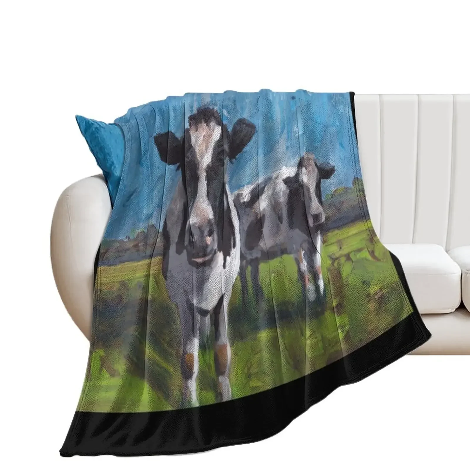 Cows in Pasture Throw Blanket Soft Beds anime For Decorative Sofa Loose Blankets
Cows in Pasture Throw Blanket Soft Beds anime For Decorative Sofa Loose Blankets