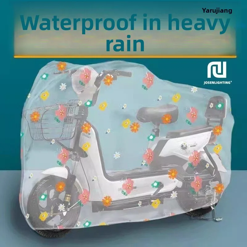 New Vehicle Rainproof Sunshade Cover Thick Detachable Safety Rain Shield Suitable for Large And Small Motorbikes
New Vehicle Rainproof Sunshade Cover Thick Detachable Safety Rain Shield Suitable for Large And Small Motorbikes