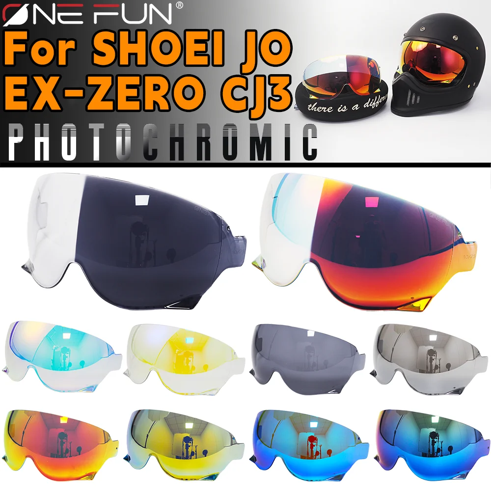 lens Shield UV Protection For SHOEI JO EX-ZERO CJ3 Photochromic Replacement Motorcycle Helmet Visor Accessories,Day & Night Use
lens Shield UV Protection For SHOEI JO EX-ZERO CJ3 Photochromic Replacement Motorcycle Helmet Visor Accessories,Day & Night Use
