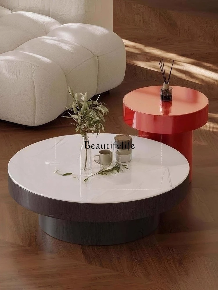 Italian Minimalist Coffee Table Set High-End Microcrystalline Stone Lacquer Creative Living Room Home Small Apartment Simple
Italian Minimalist Coffee Table Set High-End Microcrystalline Stone Lacquer Creative Living Room Home Small Apartment Simple