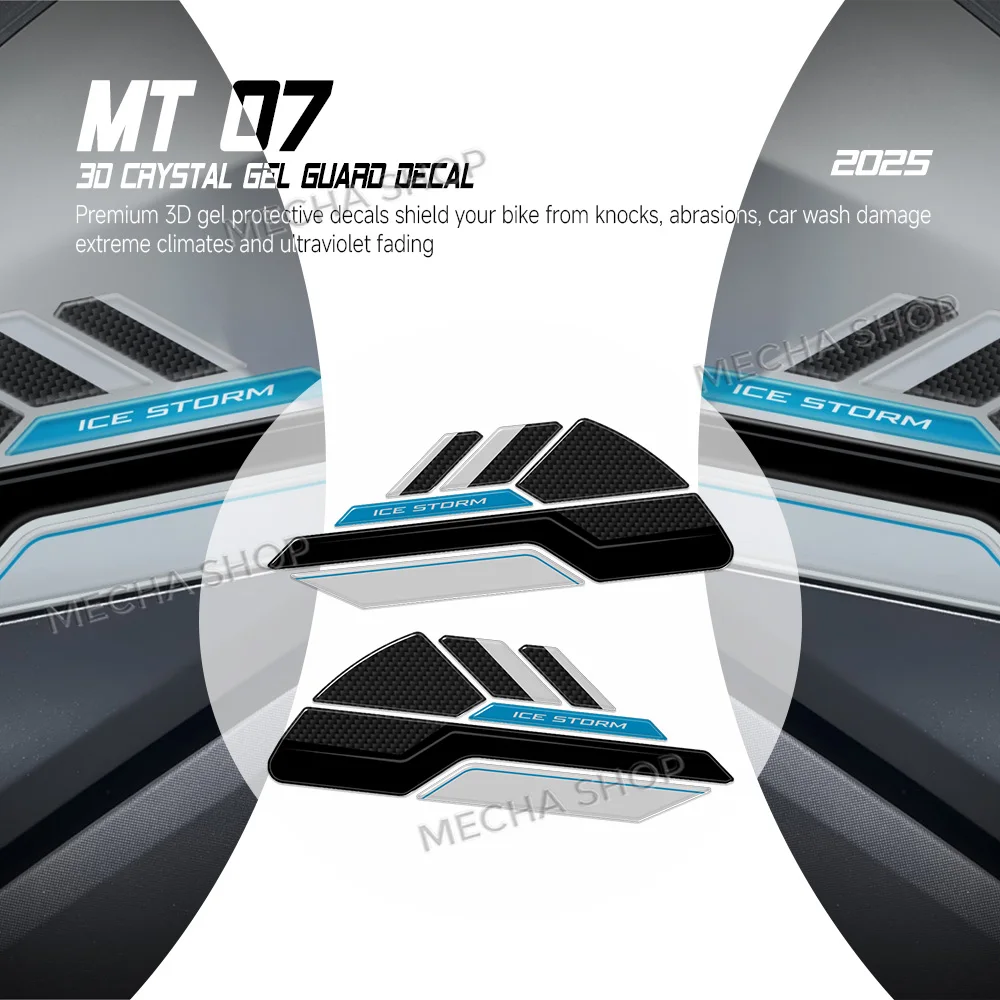 Side Fuel Tank Pads Protector 3D Stickers Decal Gas Knee Grip Traction Pad Sticker For MT-07 MT07 MT 07 2025
Side Fuel Tank Pads Protector 3D Stickers Decal Gas Knee Grip Traction Pad Sticker For MT-07 MT07 MT 07 2025