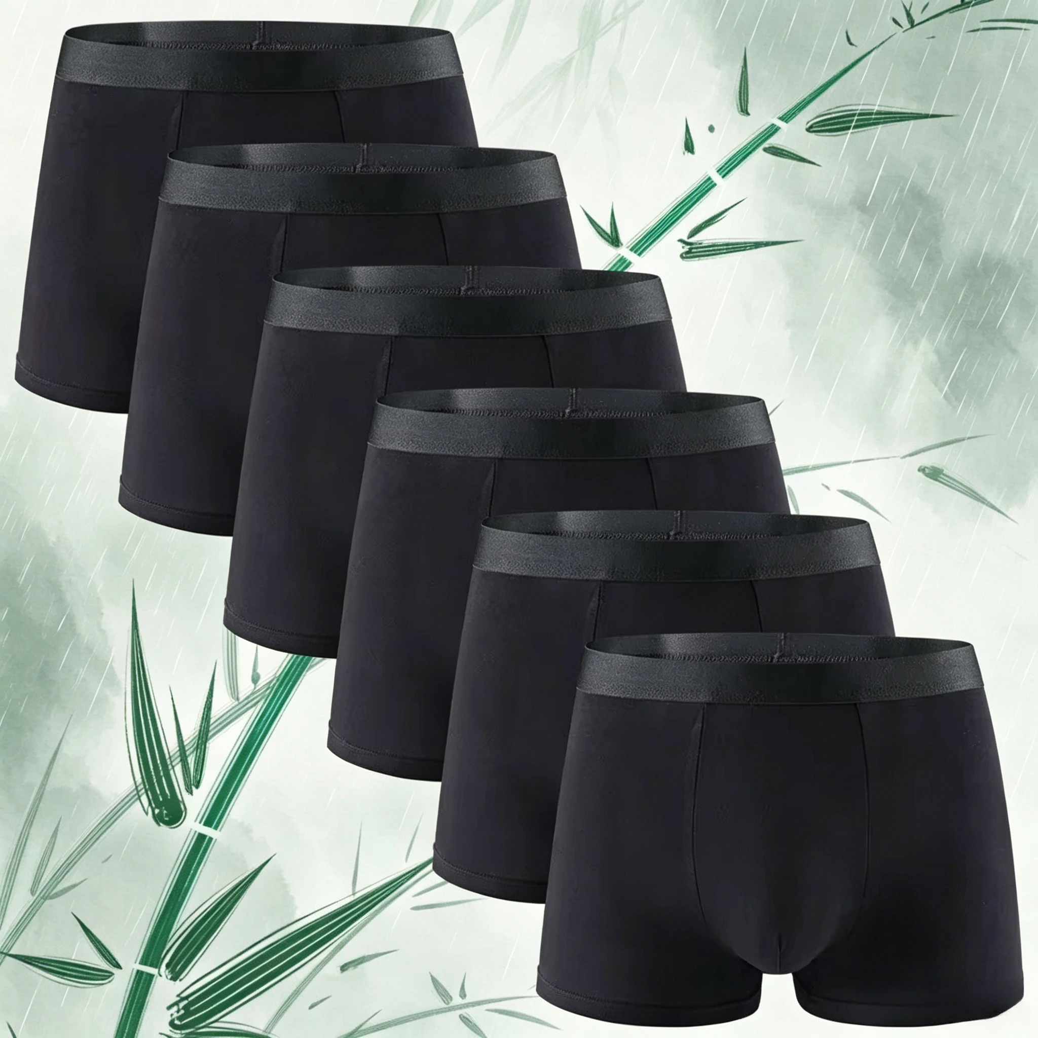 6 Pieces Bamboo Fiber Men's Underwear Solid Color Simple Men Boxer Shorts High Quality Fabric Knickers Soft Breathear Panties
6 Pieces Bamboo Fiber Men's Underwear Solid Color Simple Men Boxer Shorts High Quality Fabric Knickers Soft Breathear Panties