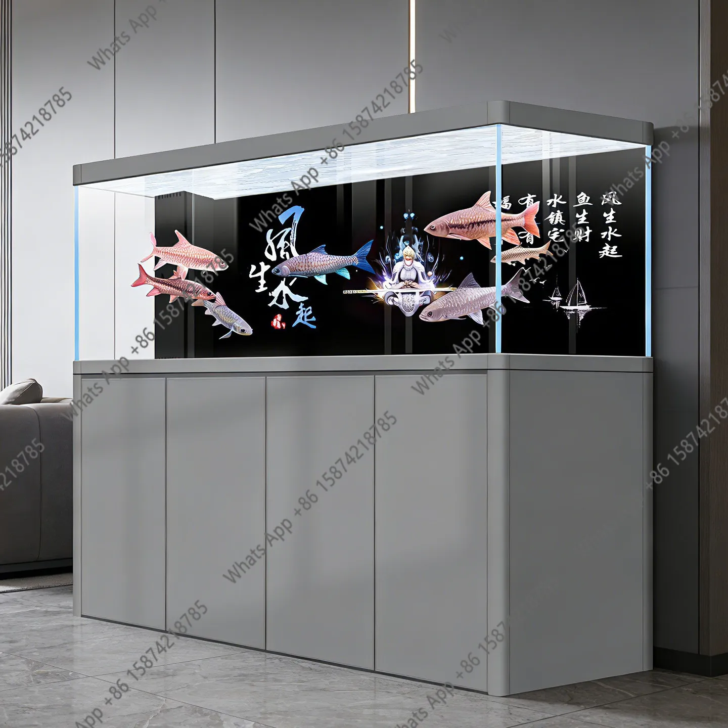 Rt New Ultra-white Fish Tank Bottom Filter Living Room Household Large Aquarium Glass Free Of Water Change
Rt New Ultra-white Fish Tank Bottom Filter Living Room Household Large Aquarium Glass Free Of Water Change