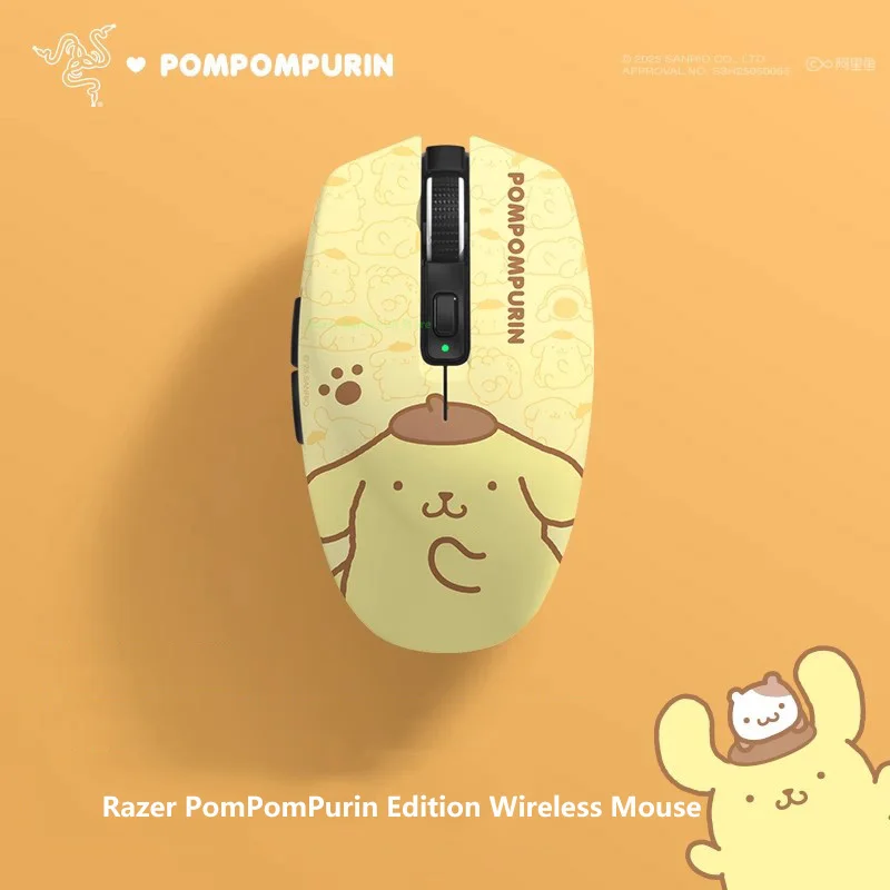 Razer PomPomPurin Edition Wireless Mouse Sanrio HyperSpeed 2.4GHz Wireless + Bluetooth Mice 5G Advanced 18K DPI Optical Sensor
Razer PomPomPurin Edition Wireless Mouse Sanrio HyperSpeed 2.4GHz Wireless + Bluetooth Mice 5G Advanced 18K DPI Optical Sensor