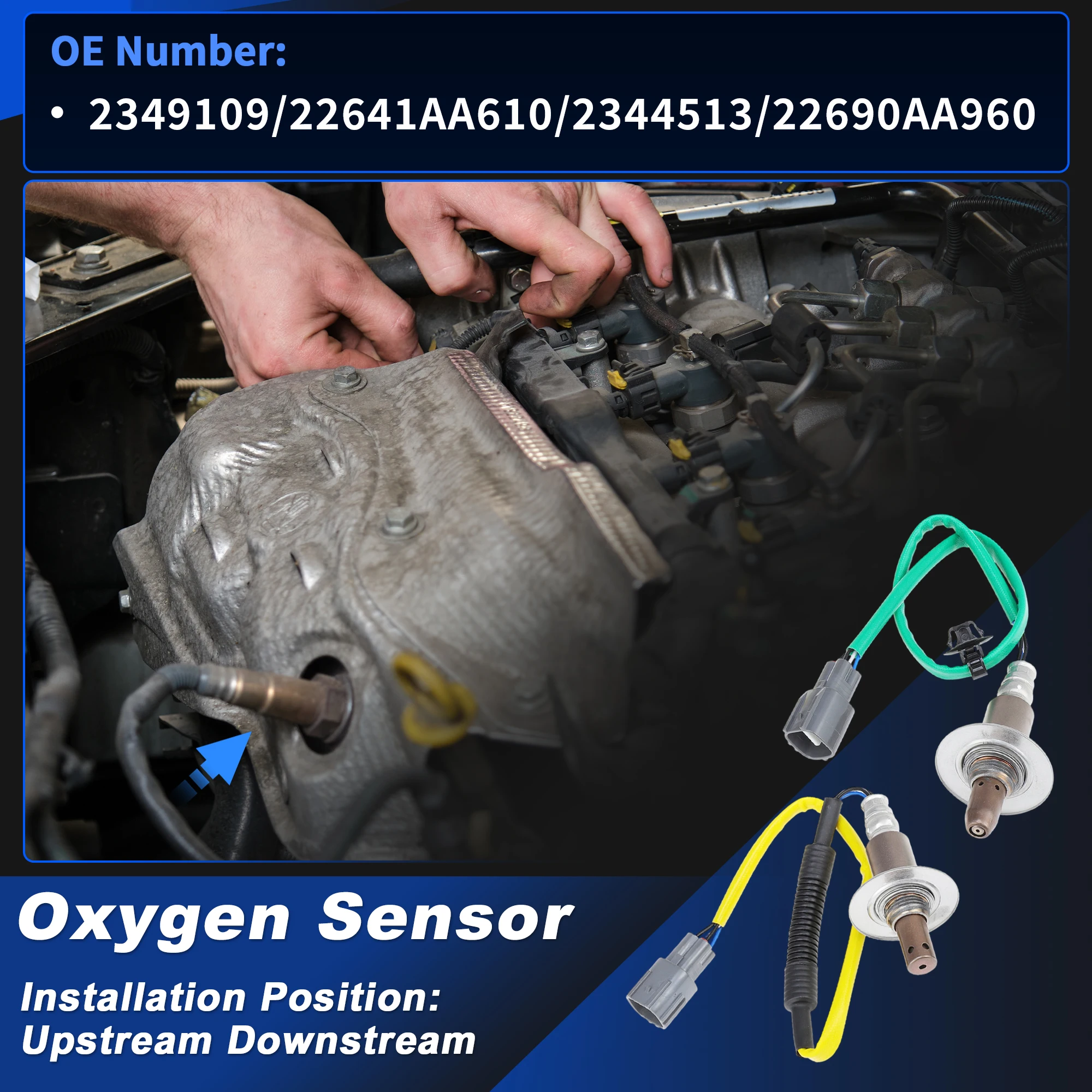 UXCELL Upstream Downstream Oxygen Sensor for Subaru Forester 2.5L H4 2011-2013 2pcs
UXCELL Upstream Downstream Oxygen Sensor for Subaru Forester 2.5L H4 2011-2013 2pcs