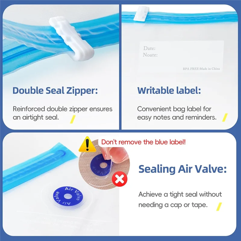 BYBS-Vacuum Sealed Storage Kit For 3D Printer Filament, 50PCS Bags With Dual Pumps Included
BYBS-Vacuum Sealed Storage Kit For 3D Printer Filament, 50PCS Bags With Dual Pumps Included