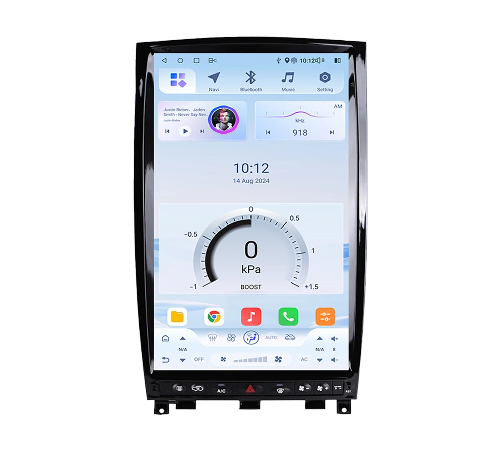 14,5-дюймовая автомобильная стереосистема Tesla Style Android для Infiniti QX50 EX25 EX35 E37 EX30D Автомобильный радиоприемник с GPS DVD Беспроводной CarPlay DSP
14,5-дюймовая автомобильная стереосистема Tesla Style Android для Infiniti QX50 EX25 EX35 E37 EX30D Автомобильный радиоприемник с GPS DVD Беспроводной CarPlay DSP