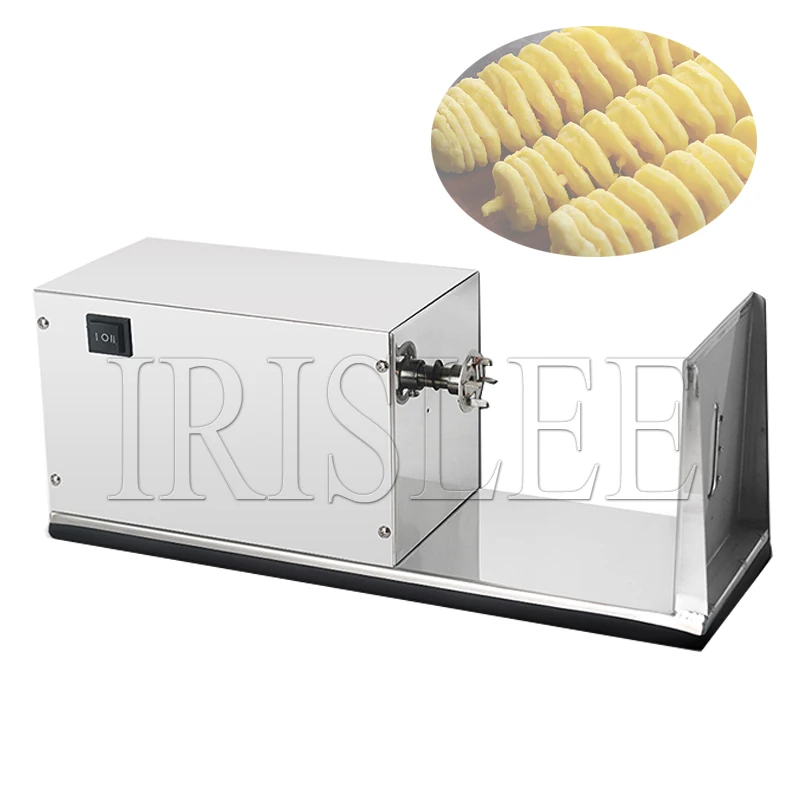 Electric Spiral Potato Cutting Machine, Stainless Steel Whirlwind Potato Tower Making Machine, Twisted Carrot Slicer, Commercial
Electric Spiral Potato Cutting Machine, Stainless Steel Whirlwind Potato Tower Making Machine, Twisted Carrot Slicer, Commercial