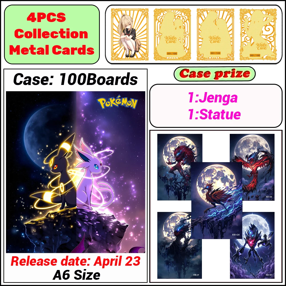 Wholesale 2026 Newest HuoHu Club Wave 2 Pokémon Cards A6 Boards Casenime Character Multi-Scene Toy Gift
Wholesale 2026 Newest HuoHu Club Wave 2 Pokémon Cards A6 Boards Casenime Character Multi-Scene Toy Gift