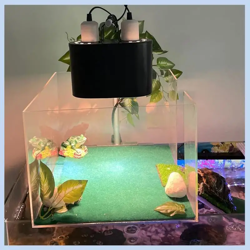 AS63-1 Piece Dual Reptile Light Fixture Dual Heating Lamp UVB Light Fixture For Reptile Dome Heat Lighting Lamp Combo Kit US Plu
AS63-1 Piece Dual Reptile Light Fixture Dual Heating Lamp UVB Light Fixture For Reptile Dome Heat Lighting Lamp Combo Kit US Plu