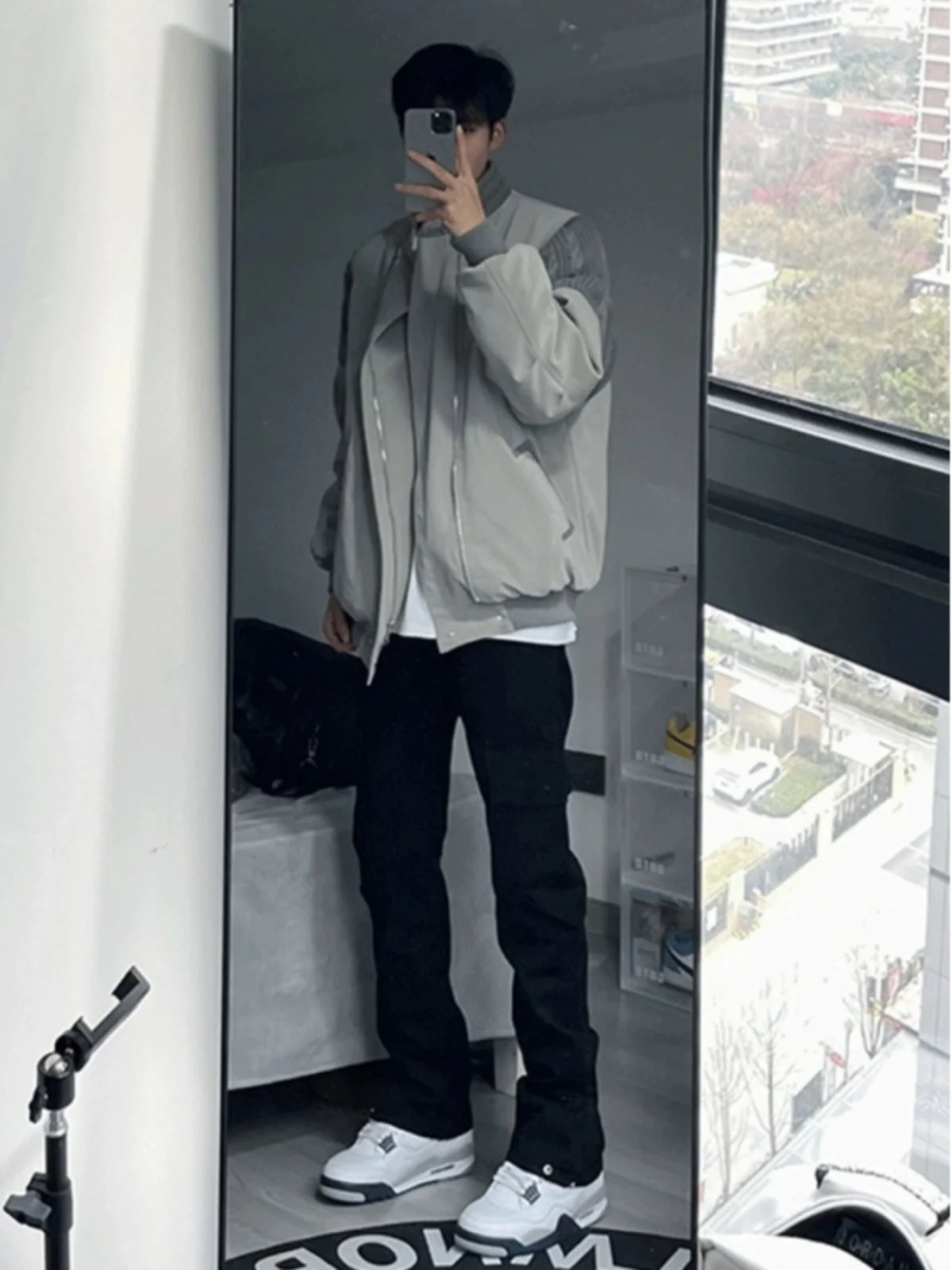 Men's Flight Jaet Spring Autumn Cleanfit Stand Collar High Street American Sle Baseball Coat Youth ular Outerwear
Men's Flight Jaet Spring Autumn Cleanfit Stand Collar High Street American Sle Baseball Coat Youth ular Outerwear