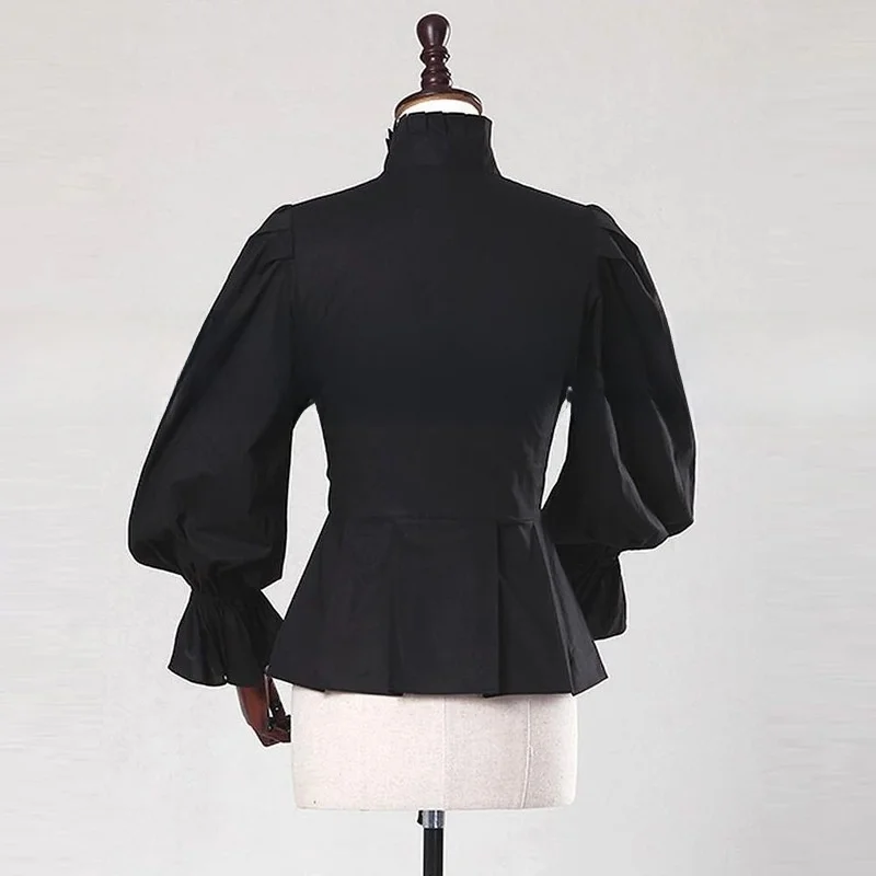 Весенне-летняя женская офисная блузка с рукавами-фонариками, винтажная, из полиэстера, тонкая, с коротким рукавом, в стиле Cleanfit
Весенне-летняя женская офисная блузка с рукавами-фонариками, винтажная, из полиэстера, тонкая, с коротким рукавом, в стиле Cleanfit