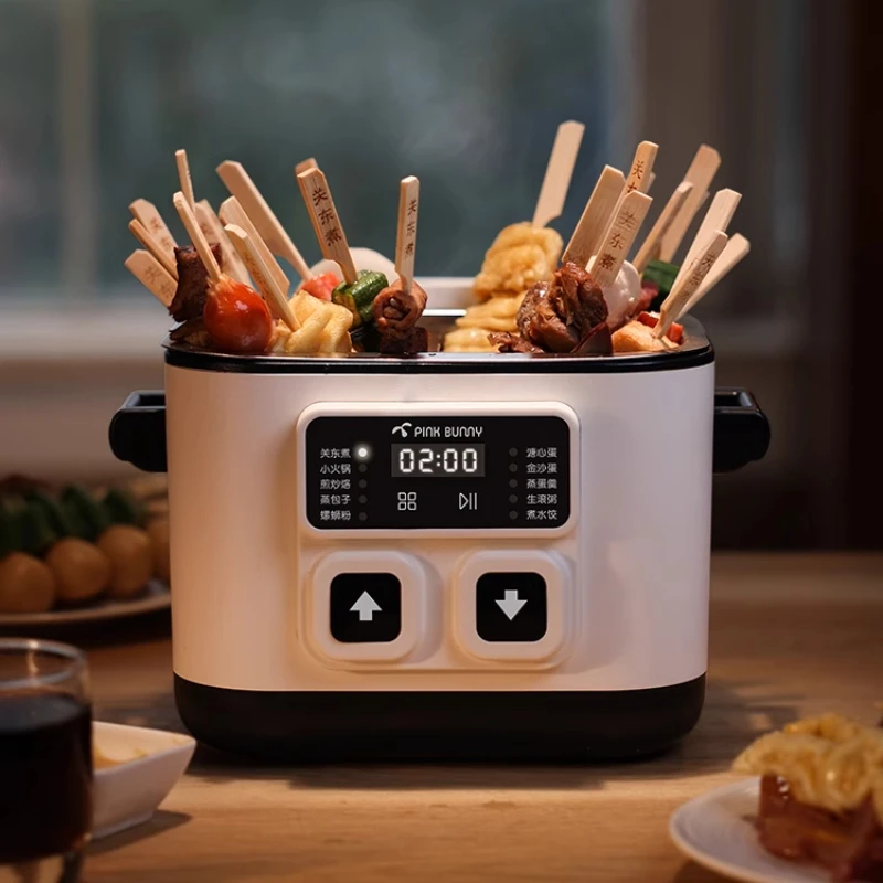 Oden cooking lift electric hot pot split household multi-function cooking frying baking electric cooking pot
Oden cooking lift electric hot pot split household multi-function cooking frying baking electric cooking pot