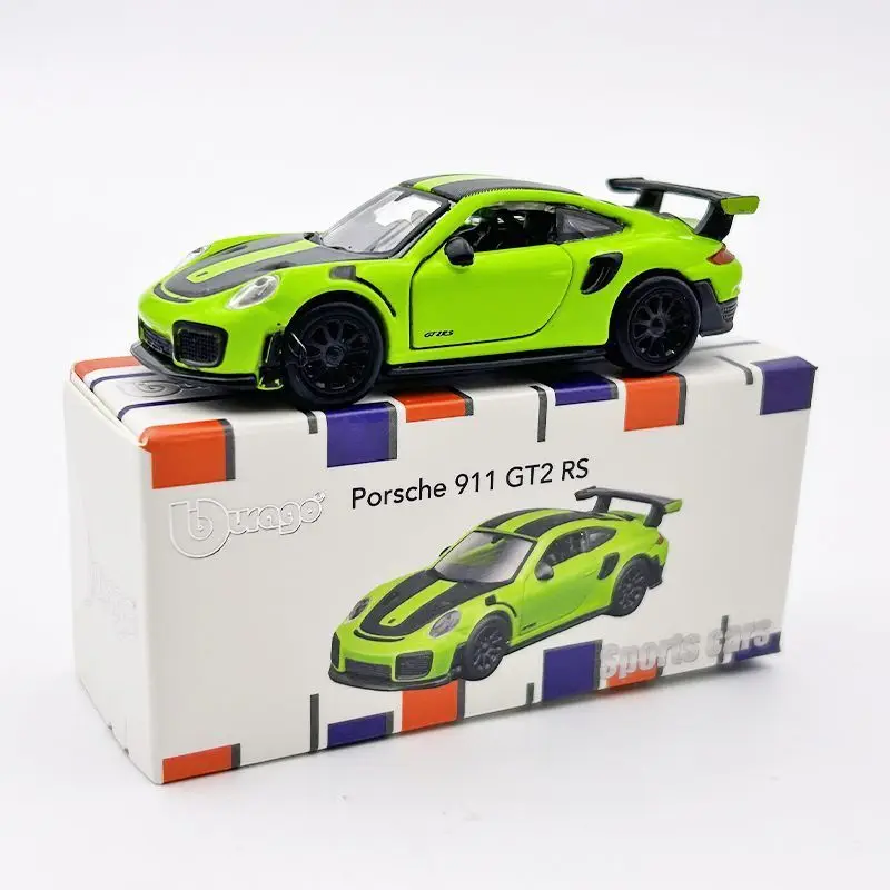 Bburago Alloy Car Model Porsche 911 GT2 Rs in Green Blue Orange Limited Edition Non Remote Control Toy Vehicle
Bburago Alloy Car Model Porsche 911 GT2 Rs in Green Blue Orange Limited Edition Non Remote Control Toy Vehicle