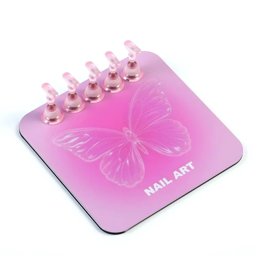 New Acrylic Nail Holder Heart 2In1 Mixing Color Nail Art Practice Holder Alloy Stand Nail Stand For Painting Nails
New Acrylic Nail Holder Heart 2In1 Mixing Color Nail Art Practice Holder Alloy Stand Nail Stand For Painting Nails
