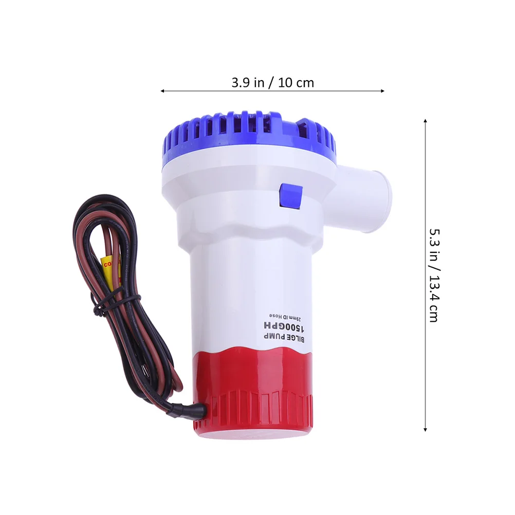 1500Gph Dc24V Mini Bilge Pump High Flow Submersible Boat Water Pump Waterproof Insulated Automatic Filter Low Noise Garden Motor
1500Gph Dc24V Mini Bilge Pump High Flow Submersible Boat Water Pump Waterproof Insulated Automatic Filter Low Noise Garden Motor