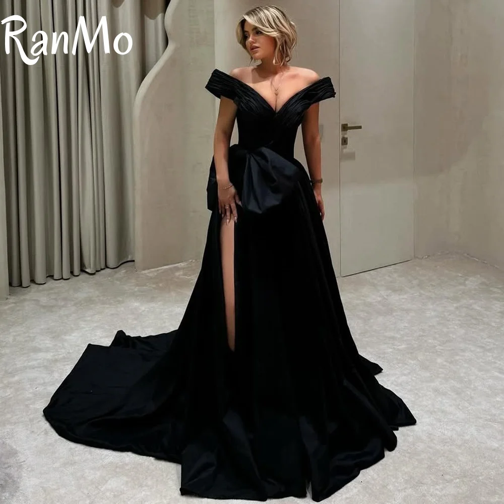 Ranmo Customized 2025 Off Shoulder Evening Dresses Sweetheart Pleated Sexy Floor Length Prom Dresses Back Zipper Party Dresses
Ranmo Customized 2025 Off Shoulder Evening Dresses Sweetheart Pleated Sexy Floor Length Prom Dresses Back Zipper Party Dresses