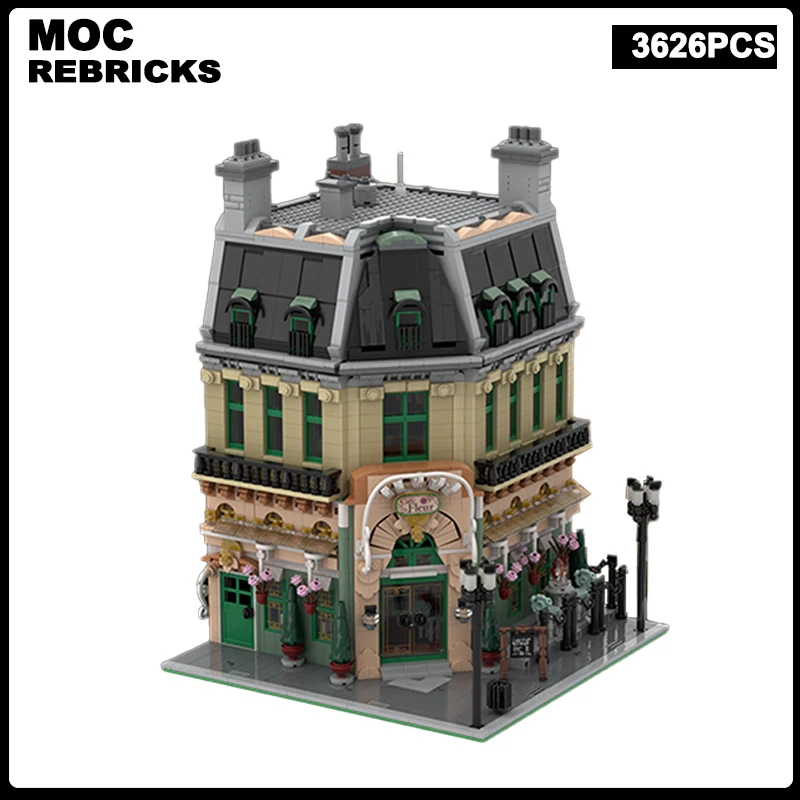 MOC-214529 Модульная архитектура Старшее французское кафе Строительные блоки Сборка Модель Кирпичи DIY Креативный дисплей Рождественская игрушка в подарок
MOC-214529 Модульная архитектура Старшее французское кафе Строительные блоки Сборка Модель Кирпичи DIY Креативный дисплей Рождественская игрушка в подарок