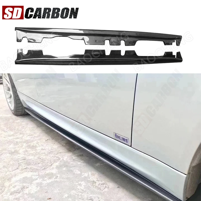 For BMW 3 Series M3 E92 E93 Carbon Fiber Side Skirts Side bumper Splitters Side skirt Cupwings Apron Side panel Car Accessories
For BMW 3 Series M3 E92 E93 Carbon Fiber Side Skirts Side bumper Splitters Side skirt Cupwings Apron Side panel Car Accessories