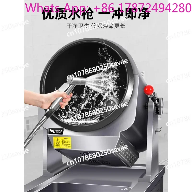 Commercial Automatic Intelligent Cooking Machine, Electromagnetic Pot Roller Fried Powder & Fried Rice Robot
Commercial Automatic Intelligent Cooking Machine, Electromagnetic Pot Roller Fried Powder & Fried Rice Robot