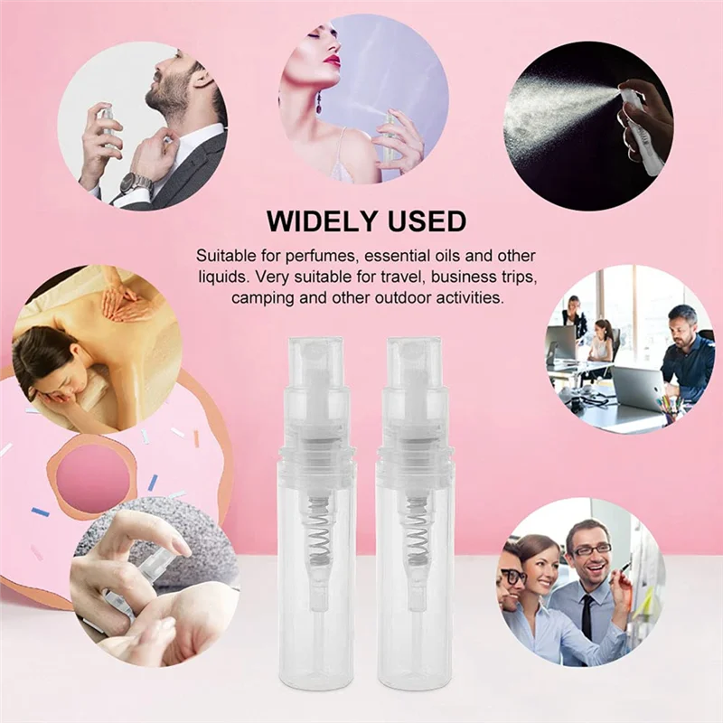 AEE4-80Pc 3ML Transparent Plastic Spray Bottle Small Cosmetic Packing Atomizer Perfume Bottles Atomizing Spray Liquid Contain
AEE4-80Pc 3ML Transparent Plastic Spray Bottle Small Cosmetic Packing Atomizer Perfume Bottles Atomizing Spray Liquid Contain