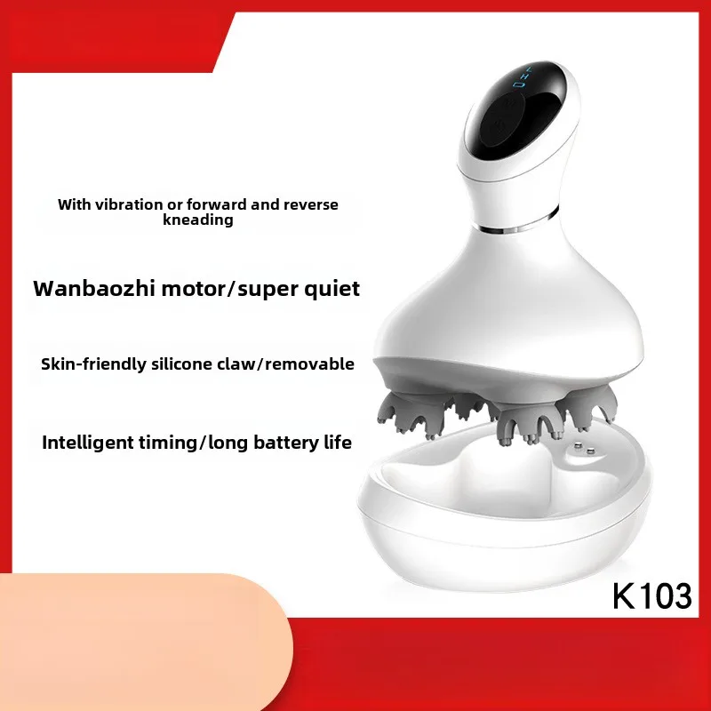New Household Electric Kneading Vibration Waterproof Charging Multifunctional Head Massager Scalp Massager
New Household Electric Kneading Vibration Waterproof Charging Multifunctional Head Massager Scalp Massager