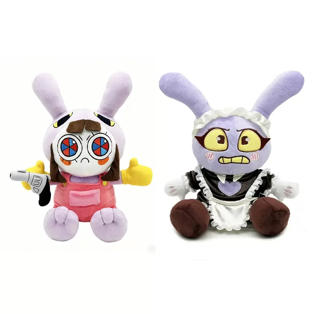New 28/34cm Maid Jax Circus Rabbit Plush Toy Jax-Suit Pomni Disappearing Soft Stuffed Cartoon Animal Doll Home Decor Kids Gifts
New 28/34cm Maid Jax Circus Rabbit Plush Toy Jax-Suit Pomni Disappearing Soft Stuffed Cartoon Animal Doll Home Decor Kids Gifts