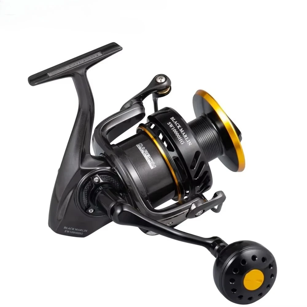 Lurekiller 25-35kg 4000-10000 9+1BB Full Metal Spinning Jigging and Popping Reel High-Drag Power for Marlin
Lurekiller 25-35kg 4000-10000 9+1BB Full Metal Spinning Jigging and Popping Reel High-Drag Power for Marlin