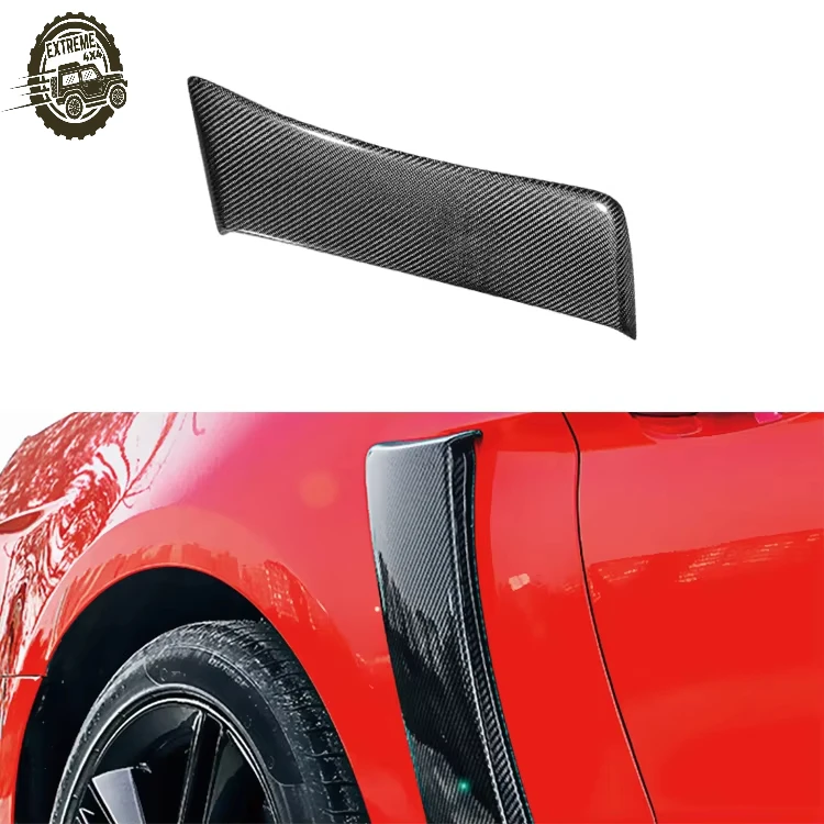 Real Dry Carbon Fiber Rear Side Vent Fender Panel Trims Exterior Trims for Ford Mustang 2015+
Real Dry Carbon Fiber Rear Side Vent Fender Panel Trims Exterior Trims for Ford Mustang 2015+