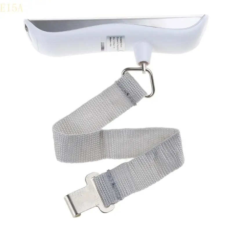 E15A Electric Suitcase Scale with Tape Measure Hanging Luggage Weighing Scale 50kg
E15A Electric Suitcase Scale with Tape Measure Hanging Luggage Weighing Scale 50kg