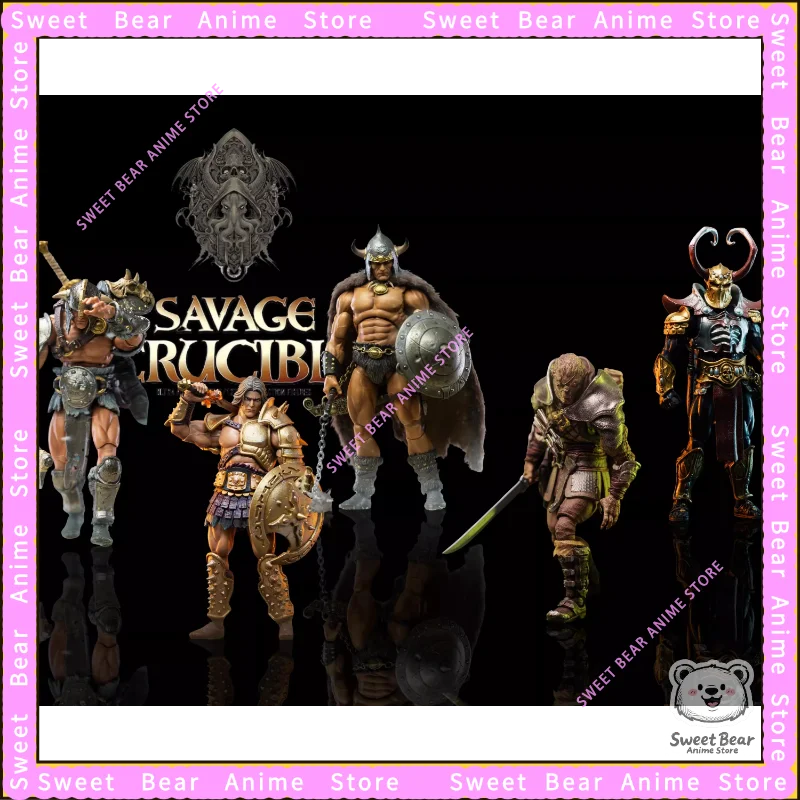 In Stock HS Studio SAVAGE CRUCIBLE 2 Barbarian Series 1/12 Super Articulated Action Figure Anime Model Toys Doll
In Stock HS Studio SAVAGE CRUCIBLE 2 Barbarian Series 1/12 Super Articulated Action Figure Anime Model Toys Doll