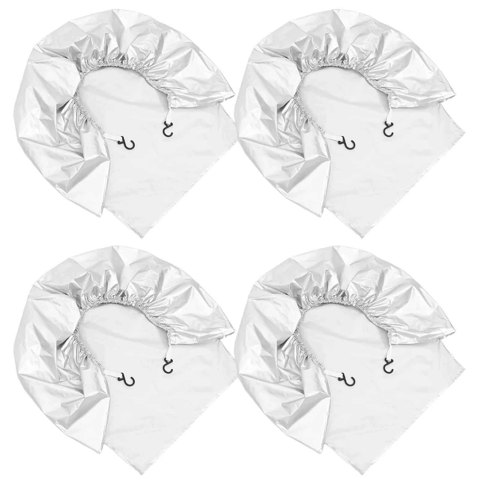 4pcs Spare Tire Cover For Rv Trailer Camper Wheel Protective Cover Durable 201 Silver Coated Fabric Sun Waterproof Outdoor
4pcs Spare Tire Cover For Rv Trailer Camper Wheel Protective Cover Durable 201 Silver Coated Fabric Sun Waterproof Outdoor