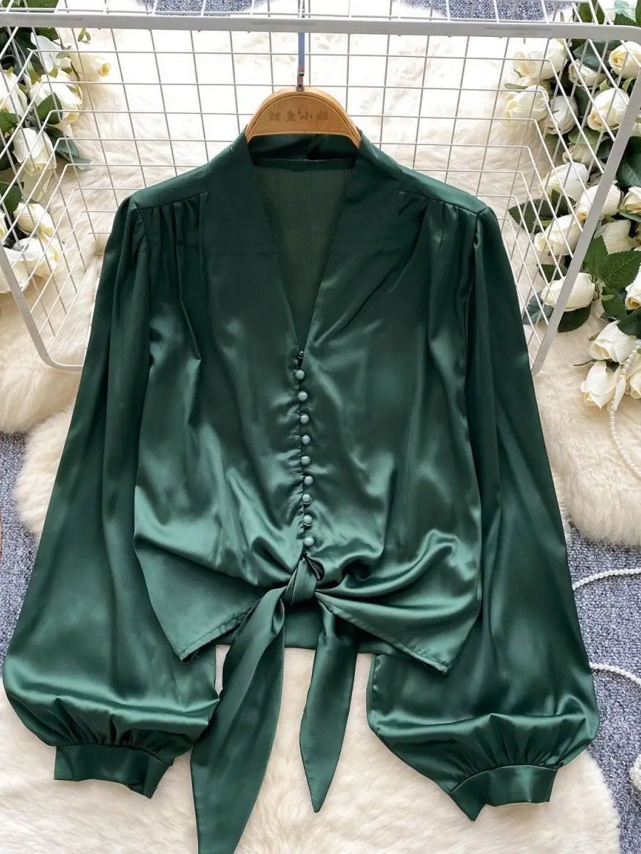 Retro Hong Kong Sle Women's Long Sve Chiffon irt Knot Waisand Slimming Anti-Aging Spring Autumn New Pure D...
Retro Hong Kong Sle Women's Long Sve Chiffon irt Knot Waisand Slimming Anti-Aging Spring Autumn New Pure D...