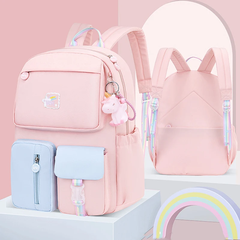 Children Cute Backpack Multi-Pocket School Backpack for Student Girls Kawaii Primary Schoolbag Book Bag Mochila 2 Sizes
Children Cute Backpack Multi-Pocket School Backpack for Student Girls Kawaii Primary Schoolbag Book Bag Mochila 2 Sizes