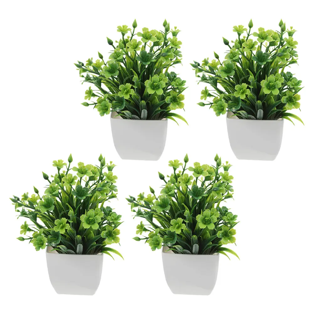 4 Pcs Artificial Plants RealisticPot Flowers Decor Greenery Office Home Decor Mini Succulent Indoor Spring Decorations
4 Pcs Artificial Plants RealisticPot Flowers Decor Greenery Office Home Decor Mini Succulent Indoor Spring Decorations