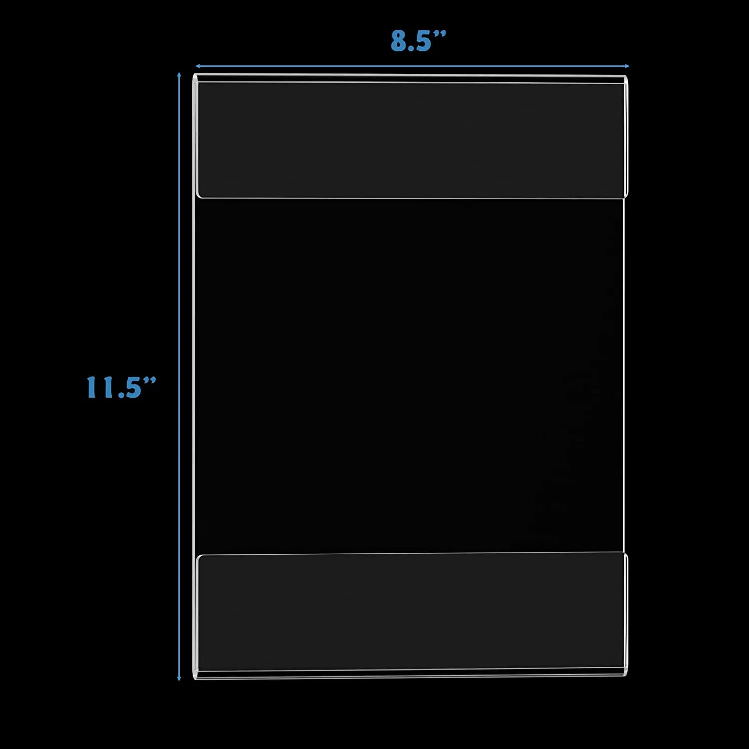 A4 Wall Mount Adhesive Acrylic Sign Holder 8.5" X 11" Brochures Advertising Poster Frame Restaurant Menu Paper Holder Board
A4 Wall Mount Adhesive Acrylic Sign Holder 8.5" X 11" Brochures Advertising Poster Frame Restaurant Menu Paper Holder Board