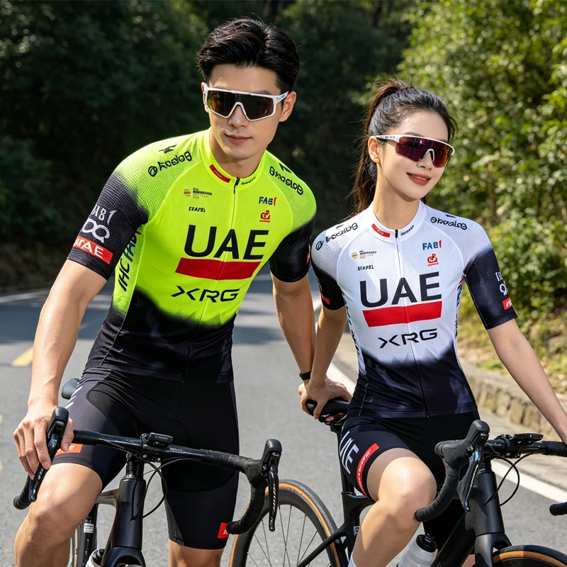 New Tour 2025 UAE Team Cycling Maillot Jersey Shorts Men Women Ciclismo Road Bicycle Jersey Riding Bike T-shirt Pants Clothing
New Tour 2025 UAE Team Cycling Maillot Jersey Shorts Men Women Ciclismo Road Bicycle Jersey Riding Bike T-shirt Pants Clothing