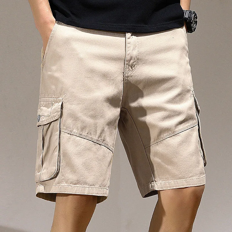 2023 Men Summer Cotton Shorts Outdoor Cargo Shorts Big Pockets Man Casual Short Pants Size 30-40
2023 Men Summer Cotton Shorts Outdoor Cargo Shorts Big Pockets Man Casual Short Pants Size 30-40