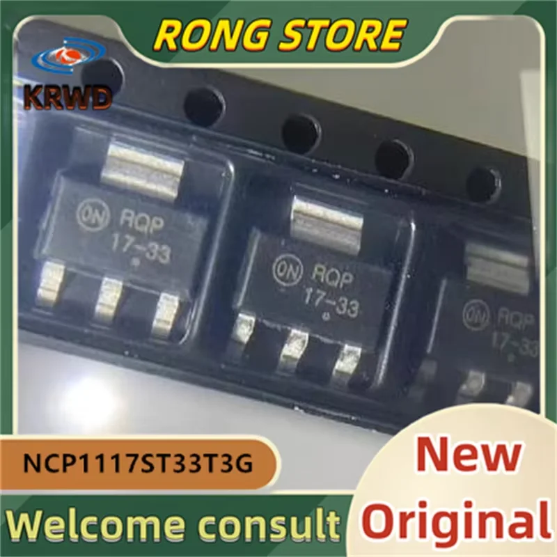 25PCS 17-33 New and Original Chip IC SOT-223 NCP1117ST33T3G NCP1117ST33T NCP1117ST NCP1117 1117
25PCS 17-33 New and Original Chip IC SOT-223 NCP1117ST33T3G NCP1117ST33T NCP1117ST NCP1117 1117