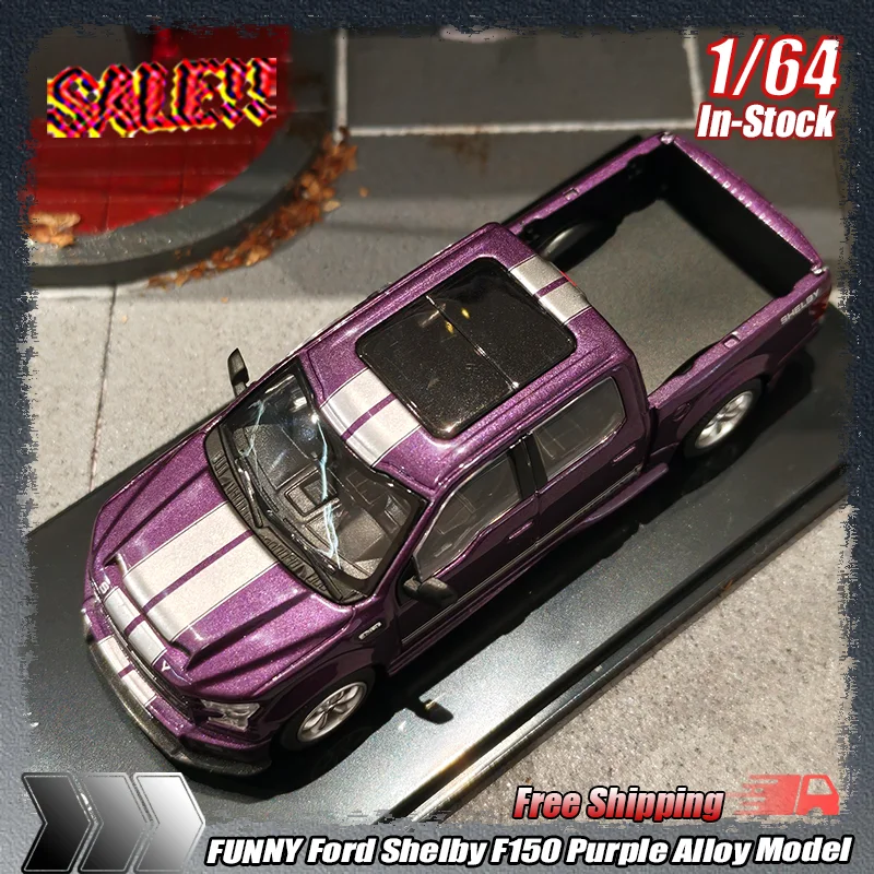 Funny Model 1:64 Die-Cast Model Car Ford Shelby F150 Purple Alloy Static Closed Vehicle For Collection Display Hobby Enthusiasts
Funny Model 1:64 Die-Cast Model Car Ford Shelby F150 Purple Alloy Static Closed Vehicle For Collection Display Hobby Enthusiasts