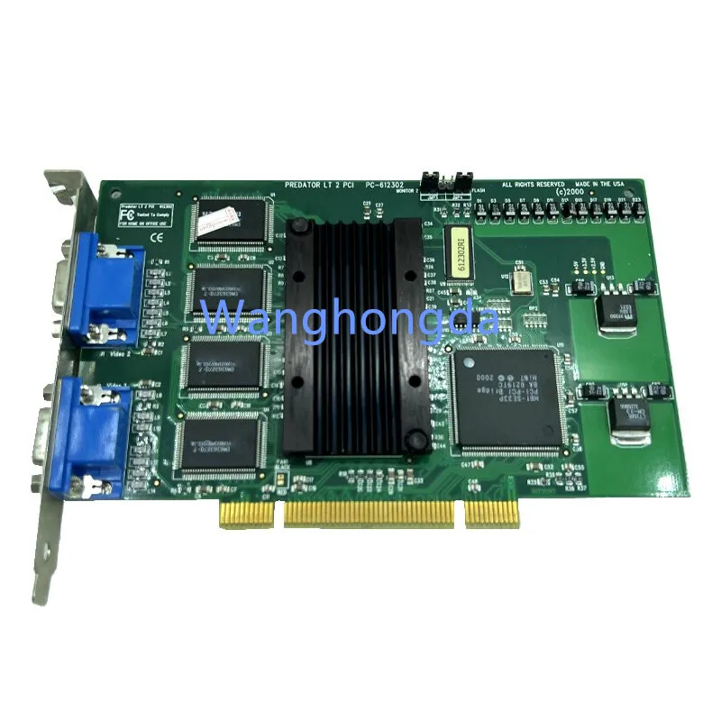 Corp Predator LT 2 PCI PC-612302 оригинальная промышленная видеокарта с двумя портами VGA
Corp Predator LT 2 PCI PC-612302 оригинальная промышленная видеокарта с двумя портами VGA