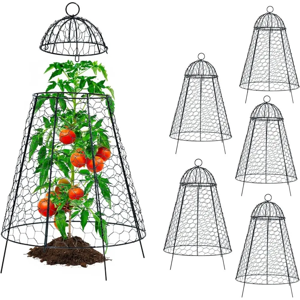 Lie inds Chicken Wire Garden Cloche Set, Protective Plant Cover or lowers and Produce with Removable Top, Protection rom Animals
Lie inds Chicken Wire Garden Cloche Set, Protective Plant Cover or lowers and Produce with Removable Top, Protection rom Animals