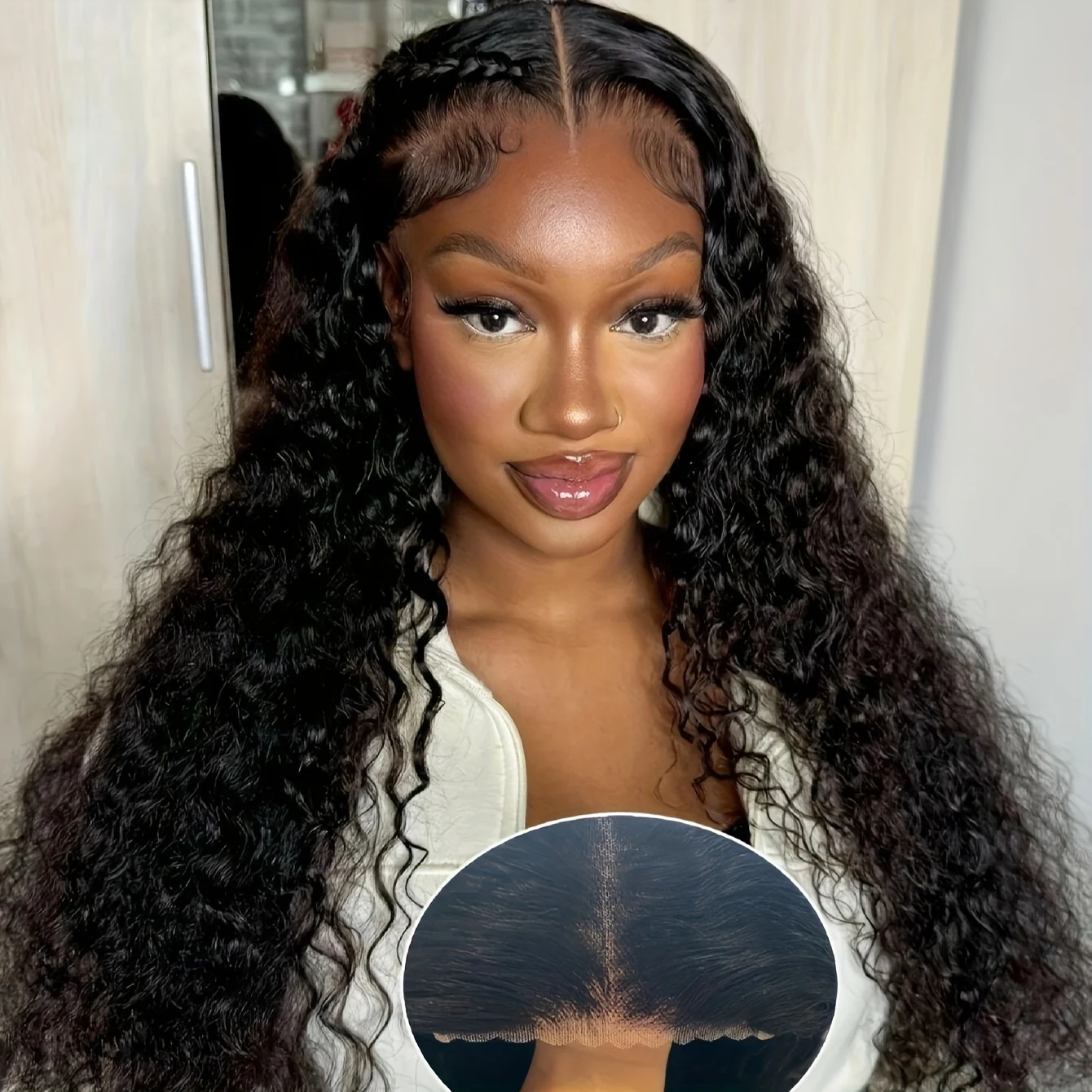 13x4 lace front deep wave wig for women -180% density human hair 30 40 Inches Curly HD Transparent 13x6 Lace Frontal Wigs
13x4 lace front deep wave wig for women -180% density human hair 30 40 Inches Curly HD Transparent 13x6 Lace Frontal Wigs