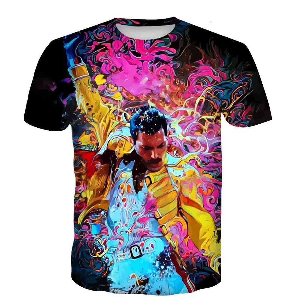 Bohemian Rhapsody Rock Music 3D Printed Plus-size Men's and Women's T-shirt Hip Hop Cool Personality Sports Quick Dry Breathable
Bohemian Rhapsody Rock Music 3D Printed Plus-size Men's and Women's T-shirt Hip Hop Cool Personality Sports Quick Dry Breathable